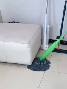 【Daily Suki Store】Magic Spin Mop-Bamboo Fiber Self-Twisting Lazy Mop with Telescopic Handle | Super Absorbent & Quick-Dry | Dust & Water Trapping for Home Kitchen Bathroom