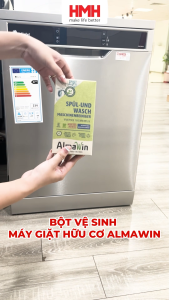 Bột Vệ Sinh Máy Rửa Bát & Máy Giặt Almawin Hữu Cơ 200gr HMH.0190200 - Miễn Phí Vận Chuyển