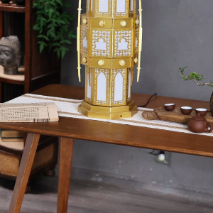 โลหะตกแต่งเหล็กศิลปะโคมไฟตั้งโต๊ะชาติอิสลามลมขอบตู้การศึกษาห้องนอนชั้นโคมไฟข้างเตียงโรงแรมคลับเฮาส์โคมไฟในร่ม