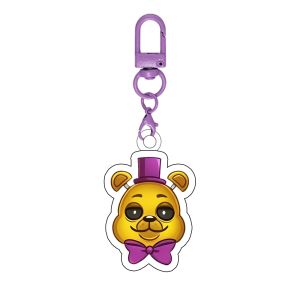 Bandai | for Classic Game FNAF Freddy Bonnie Chica Mangle Puppet Foxy New Peripheral Acrylic Keychain Ornament Fans Gift Backpack Pendant