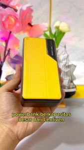 LENTIVEN PowerBank 60000mah Fast Charging Dual USB Output 2 Input LED Indicator HT38