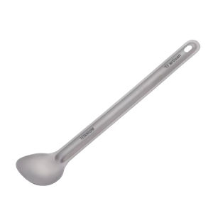 Tiartisan | Tiartisan Titanium Long Handle Spork Spoon Cutlery Ultralight Tableware Outdoors Portable Dinnerware Camping Equipment