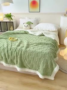 NAIYOUCHENG | Thick Four Seasons Velvet Blanket