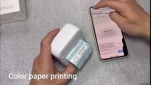 [รองรับภาษาไทย]เครื่องปริ้นพกพา พิมพ์สติกเกอร์ เครื่องปริ้นไร้หมึก เครื่องปริ้นสติ๊กเกอร์ เครื่องพิมพ์ฉลาก เครื่องปริ้นเต ปริ้นได้ทั้ง Flash kerry Best และ J&T kerry เเครื่องปริ้นมือถือ เครื่องปริ้นพกพาไร้หมึก bluetooth ปริ้นจากมือถือได้