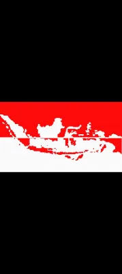 Sticker Pipi Bendera Merah Putih Isi 12 Sticker