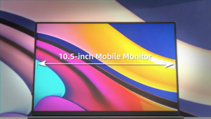 ZSCMALL Portable Monitor 10.5" HDR 1280P Ultra-Thin 100% sRGB Travel Portable Monitor for Laptop 420 Nits Mini Secondary Display with Protective Case & Speaker Monitors for Laptop PC Mac Phone PS4/5 Xbox