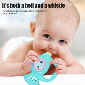YEGBONG | 1/7PCS Newborn Sensory Teether Baby Development Games Baby Rattles Toys Educational Infant Toy For 0 6 12 Months
