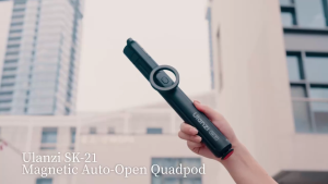 Ulanzi SK-21 gậy chụp hình Selfie tích hợp remote bluetooth tự động bung chân và thu hồi