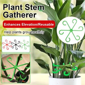 Plant Climbing Flower Stem Folding Clamp Plants Fixing Clip Stem Fixing Rack Flower Stem Gathering Rack