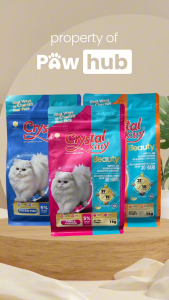 Crystal Kitty Premium Beauty Dry Food 1 KG / Makanan Kucing Crystal Kitty