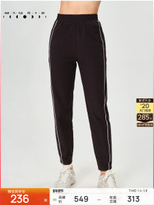 Particle Fever Womens Sporty Lightweight Comfortable Running Fitness Outdoor Casual Pants High Waist Slim Fit Machine Washable