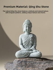 JISU | Simplicity Celadon Stone Teaware Accessories Decorative Zen Buddha