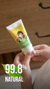 Kem đánh răng Organic cho bé 3-6 tuổi Synergetic an toàn ngừa sâu răng bảo vệ men răng của bé 50g