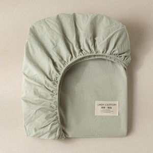 Kiss Dear | Premium Long Staple Cotton and Linen Bed Skirt Single