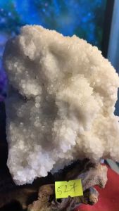 MẢNH hốc ĐÁ THẠCH ANH TỰ NHIÊN VÀNG NGÀ năng lượng phong thủy cao 527