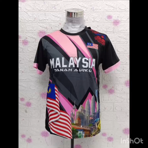 [SAIZ S-XL] BAJU JERSI MERDEKA DEWASA YANG CANTIK