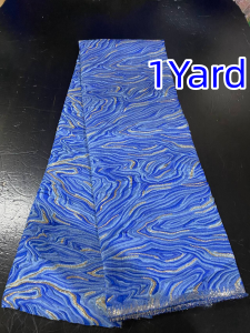 SJD LACE French Brocade Lace Fabric 1 Yard 2026 New African Sequins Net Nigerian Beaded Mesh Lace for Sewing Women Party Dresses