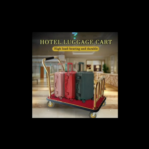 Hotel Lobby Luggage Cart Airport Luggage Handling Vehicle High quality titanium luggage car