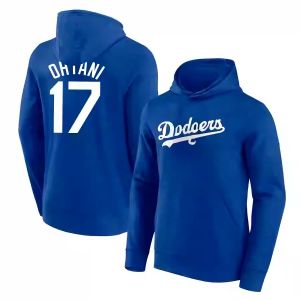 Áo Hoodie Cotton Cỡ Lớn Dành Cho Nam Phong Cách Thể Thao Áo Nỉ Mát Mẻ Dodgers No. 17 Áo Hoodie In Hình Chất Lượng Cao Bằng Cotton Nguyên Chất Dành Cho Cả Nam Và Nữ