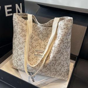 Túi Tote Hoa Cỡ Lớn Túi Xách Nữ 2025 Mẫu Mới Túi Đi Làm Túi Xách Túi Mua Sắm Túi Đeo Vai Đơn Túi Đeo Vai Thường Ngày