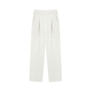 BODYDREAM | Bubble Gauze TR Fabric Spring Casual & Dress Trousers Loose Straight H Shape Wide Leg Pants