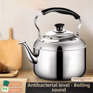 TEKANAI | Stainless Steel Whistle Large Capacity Durable Gas or Electric Kettle