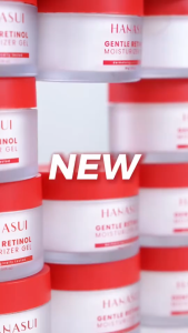 Hanasui Moisturizer Gel Series | Pelembab Gel Lembap & Mudah Menyerap | Bright Expert Mencerahkan | Ceramide Korean | Gentle Retinol 30gr