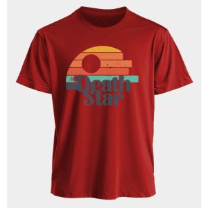American Star Wars-themed Printed Round-neck T-shirts for Men and Women Comfortable Short-sleeved for Daily Commuting in Summer