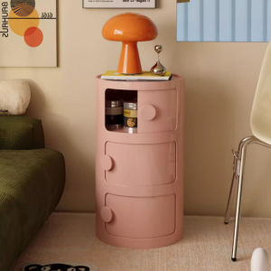 MU FENG ZHI NAN | Cute & Creative Plastic Bedside Cabinet