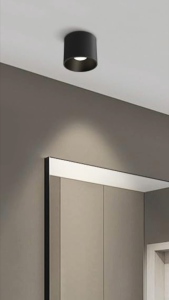 LED SURFACE DOWNLIGHT GU10 FITTING CEILING LIGHT | White / Black