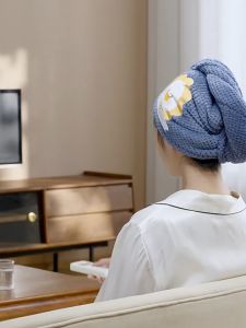 Khăn Ủ Tóc Siêu Thấm Hút Nước Cho Mẹ Và Bé