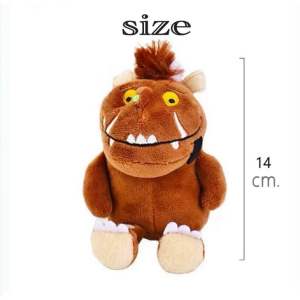 The gruffalo plush toy ตุ๊กตากรัฟฟาโล่14cm. ประกอบกิจกรรมนิทานกรัฟฟาโล - Sensory Play by KT