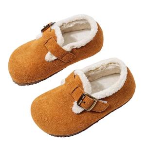 SOUMON | Leather Childrens Shoes Insulated And Warm