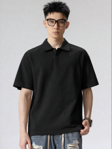 Wood soon | Casual Loose-Fit Polo Shirt