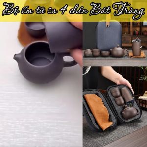 Túi trà Tử Sa 4 ly
