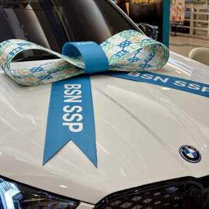 Customised Big RibbonBig Car Bow Can Be Printed Company Logo Name Corporate Color Slogan Event Name Messages Car Models Ribbon Birthday Gifts Wedding Anniversary.