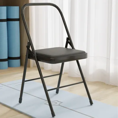 ActStar | Thickened Yoga Chair Foldable Inverted PU Surface Yoga Chair Auxiliary Chair Yoga Pose Chair Exercise Fitness Fans Goods