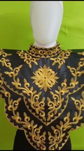 kostum tari renda bordir hiasan dada motif kiansantang dewasa