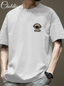 Pure Cotton Short Sleeve T-Shirt Mens Summer New Arrival Plus Size Loose T-shirt Men Fashion Brands Crew Neck Casual Half Sleeve Top Clothes