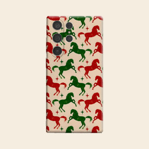BILIBILI | christmas horse pattern Luxury Fashion Full Lens Protective Case for Samsung Galaxy S26 S25 S24 A56 A36 Plus Ultra
