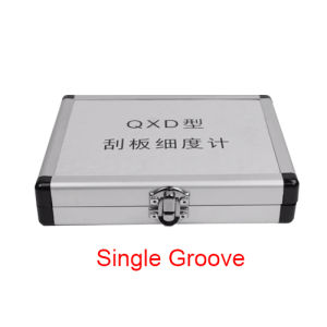 QXD Stainless Steel Scraper Fineness Meter Single Groove Fineness Plate Fineness Gauge 25/50/100/150um