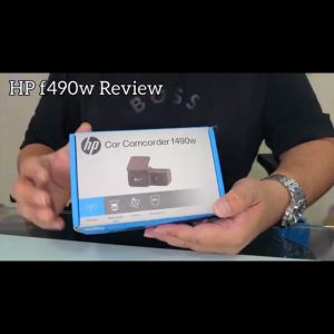 Camera hành trình ô tô thương hiệu Mỹ cao cấp HP F490W độ phân giải 2K Wifi - Hàng chính hãng bảo hành 12 tháng