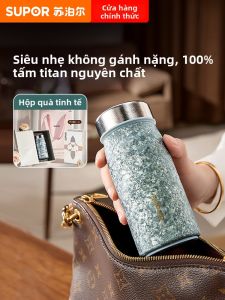 Supor | Bình Giữ Nhiệt Chân Không Titan Siêu Nhẹ 200ml