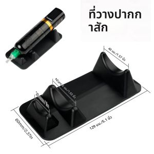 ที่วางปากกาสักลายซิลิโคน 5 ชิ้น ที่วางปากกาไมโครเบลดดิ้งสำหรับช่างสักและผู้เริ่มต้น อุปกรณ์เสริมสำหรับสัก