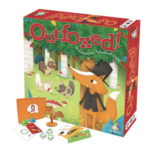 Parent-Child Detective Board Game Gamewright Fox Green Wild Fox Childrens Reasoning Game Educational Toys for Kids