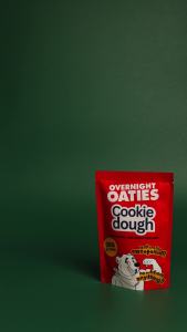 Overnight Oaties Cookie Dough Protein Overnight Oats Oatmeal Snack