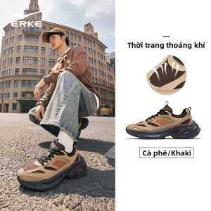 Erke | Giày Bố Đế Dày Thoáng Khí