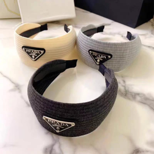 Korean-style retro knitted wide fashion hair band high-end and fashionable anti-slip trendy headband