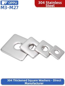 OPPU | Heavy Duty 304 Stainless Steel Square Washer