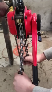 Lever Hoist 0.75 ton x 3 meter 1 ton x 6 meter 1.5 ton x 3 meter Kotrek Rantai Angkat